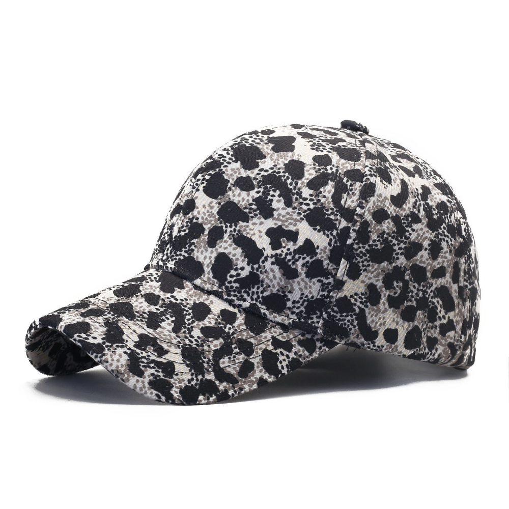 Leopard-patterned Spotted Light Board Adjustable Trend-forward Curved-brim Baseball Cap Suitable For Shopping, Traveling And Sports – Premium 4 | RICALOUX