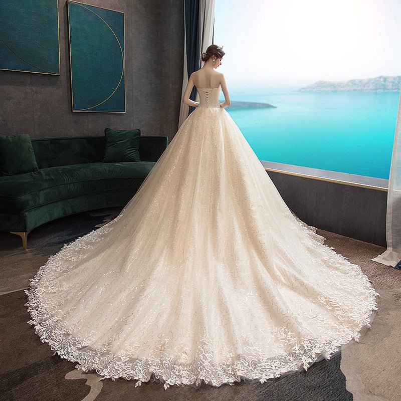Going out Sasen light wedding dress - RICALOUX