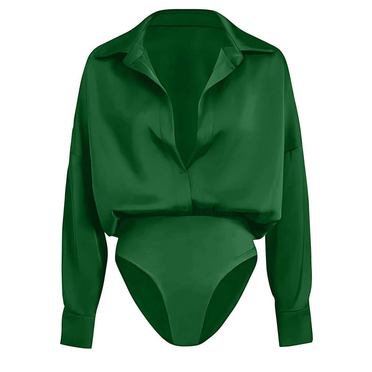 Womens Casual Long-sleeve Cardigan-button-up Shirt Top by Ricaloux