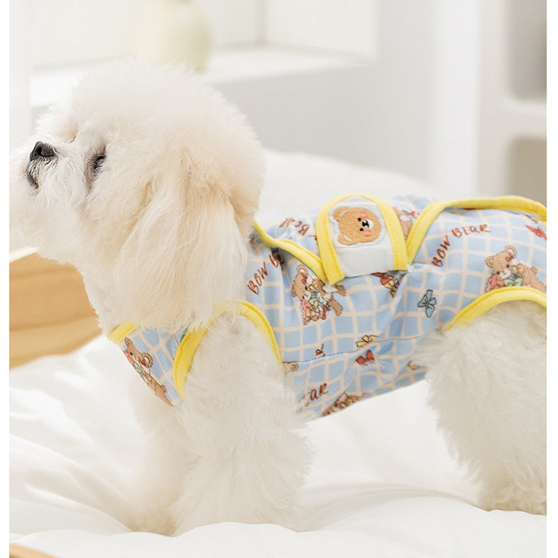 Cat Weaning Clothes Cute Sterilization Suit Protect Belly Clothing For Dogs Cats Anti-lick Recovery Clothing Pet Care Clothes by Ricaloux