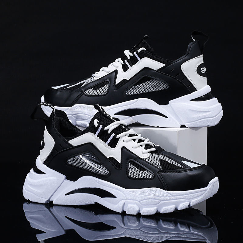 White Sneakers Men Non Slip Walking Running Shoes Sports – Premium 4 | RICALOUX