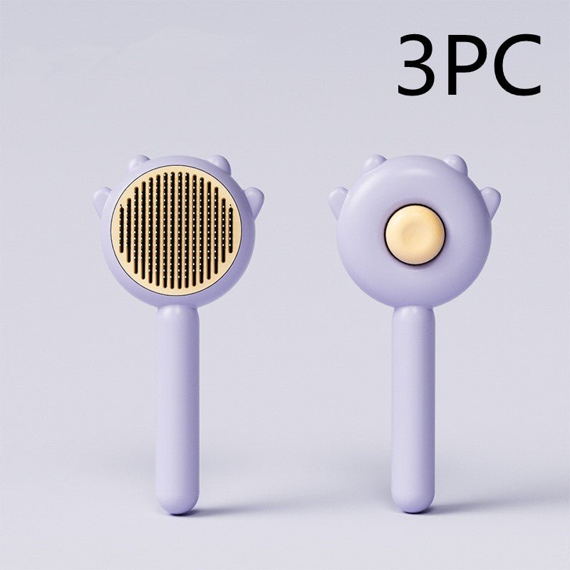 Cat Comb Massage Pet Magic Combs Hair Removal Cat And Dog Brush Pets Grooming Cleaning Supplies Scratcher - RICALOUX
