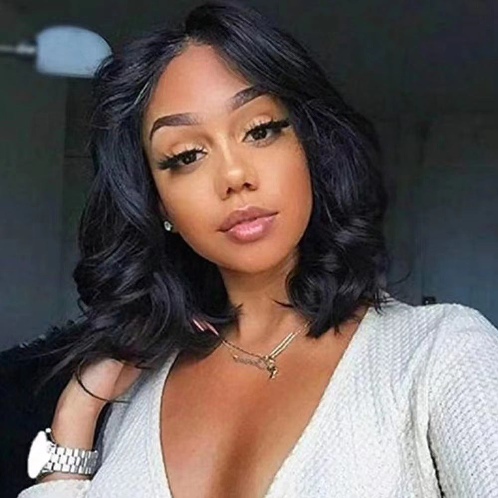 Women's Partial Curly Hair Synthetic Wigs Full-head Wig by Ricaloux