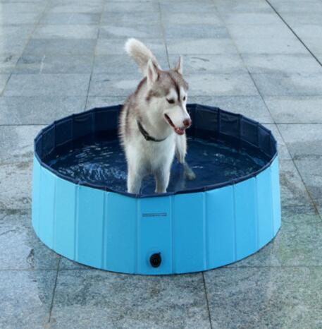 Pet Pool Dog Swimming Pool Foldable Large Dog Bath Supplies by Ricaloux