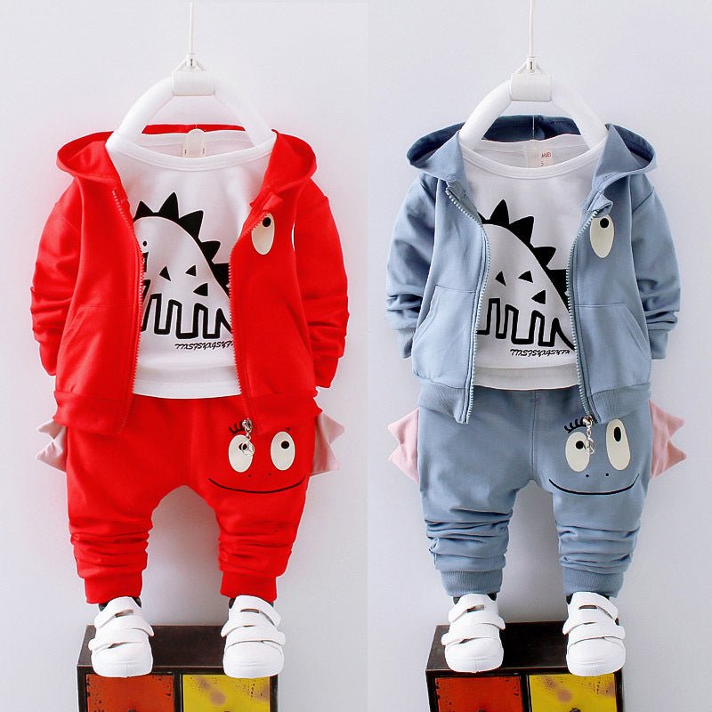 Cotton Children's Clothing Boys Autumn Clothing Summer Spring Clothing Boys - RICALOUX