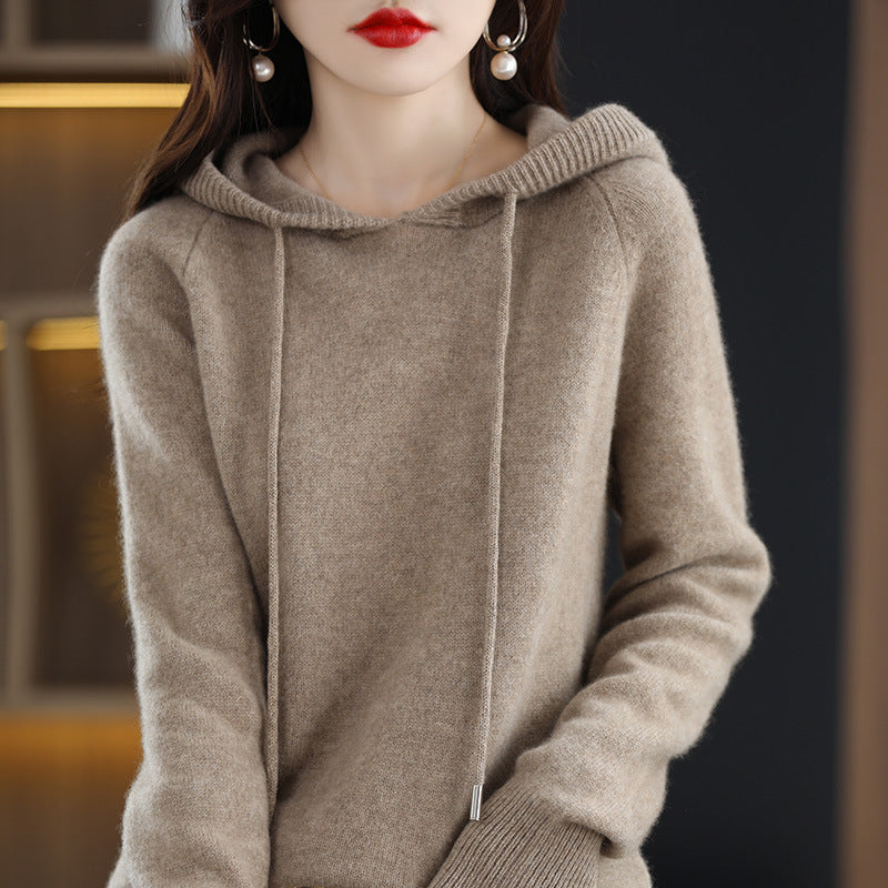 Winter Hooded Sweatshirt For Women by Ricaloux