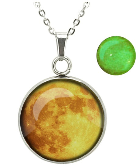 Glow Moon Necklace For Women Jewelry – Premium 0 | RICALOUX