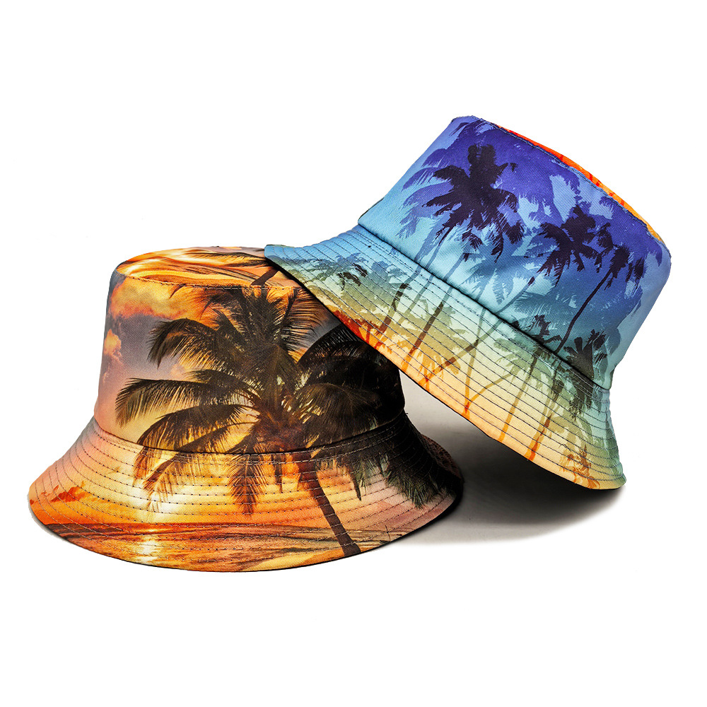 Men's And Women's Identical Fun-printed Double-sided Design, Highly Expressive And Fashionable, Street Style Fishing Hat, Suitable For Taking Photos, Outdoor Vacations And Daily Outfits. by Ricaloux