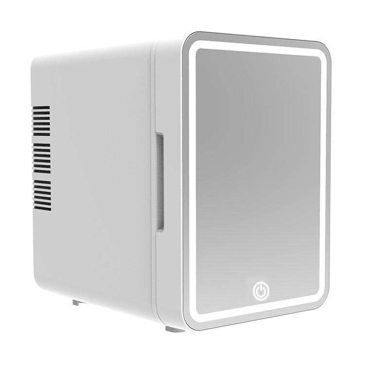 Beauty Refrigerator Makeup Skin Care Products Mini Smal110V Portable Built-in Light Car Refrigerator by Ricaloux