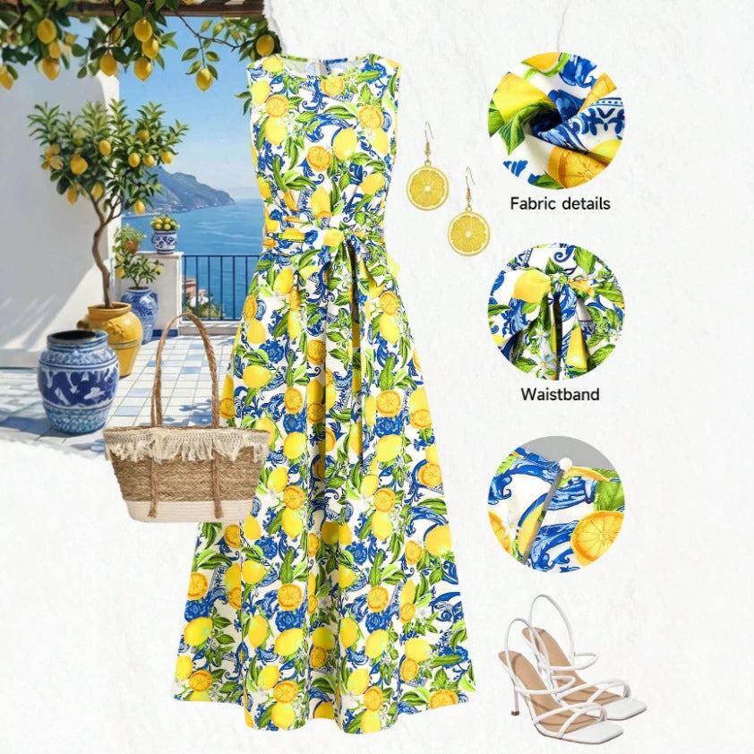 Bohemian Romantic Floral Resort Style French Inspired New Dress – Premium 0 | RICALOUX