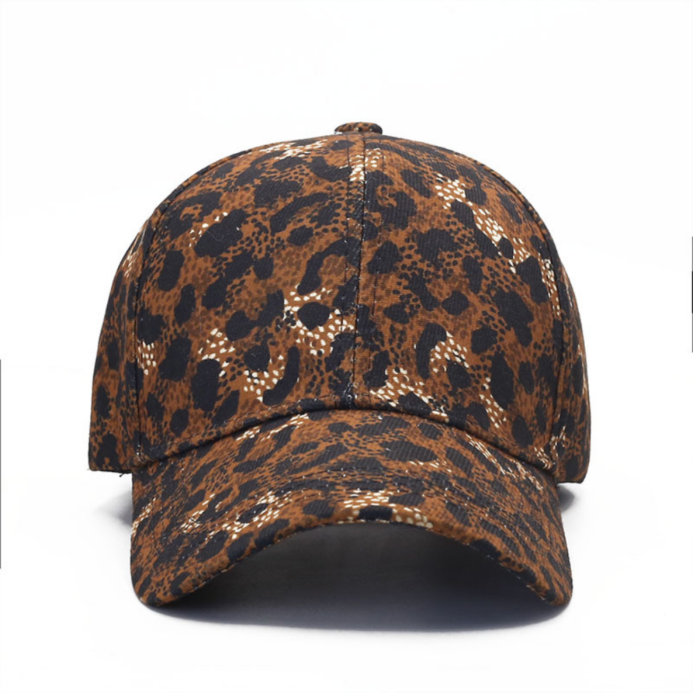 Leopard-patterned Spotted Light Board Adjustable Trend-forward Curved-brim Baseball Cap Suitable For Shopping, Traveling And Sports – Premium 4 | RICALOUX