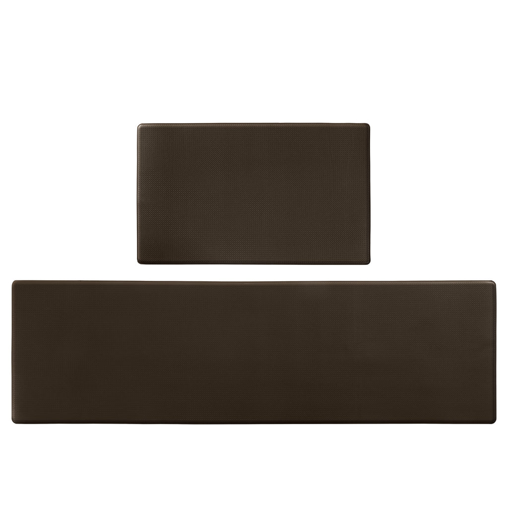 Kitchen Floor Mat Two-piece Set Of Non-slip, Waterproof And Easy To Scrub For Home, Kitchen - RICALOUX