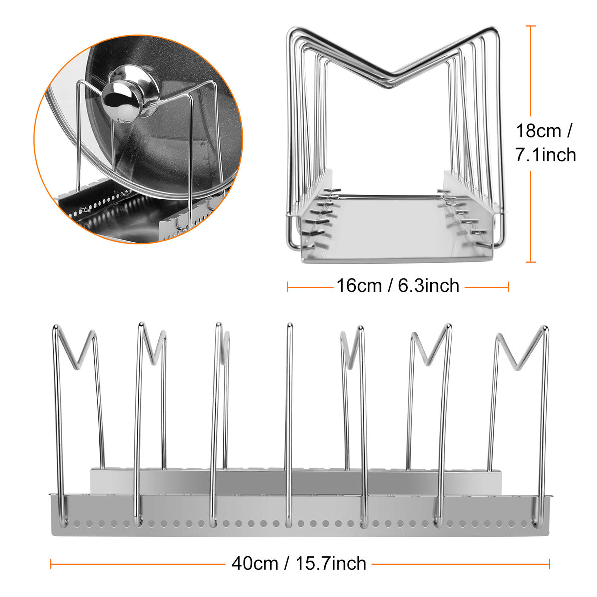 Kitchen storage rack - RICALOUX