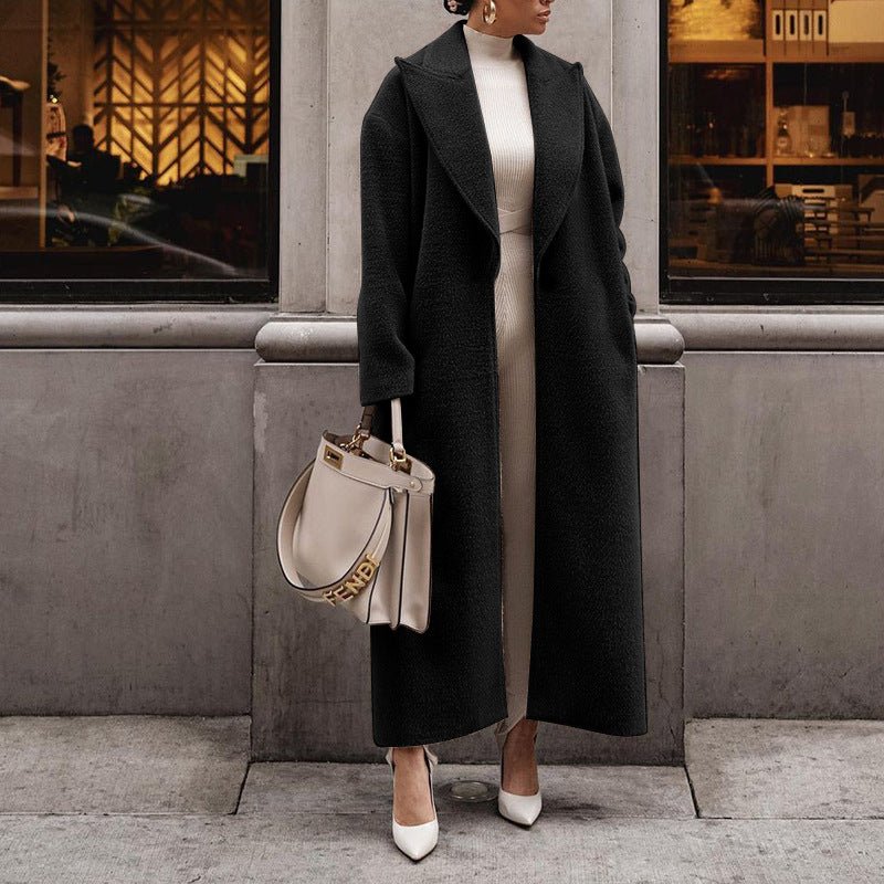 Warm Jacket Long-sleeved Lapel Women's Plush - RICALOUX