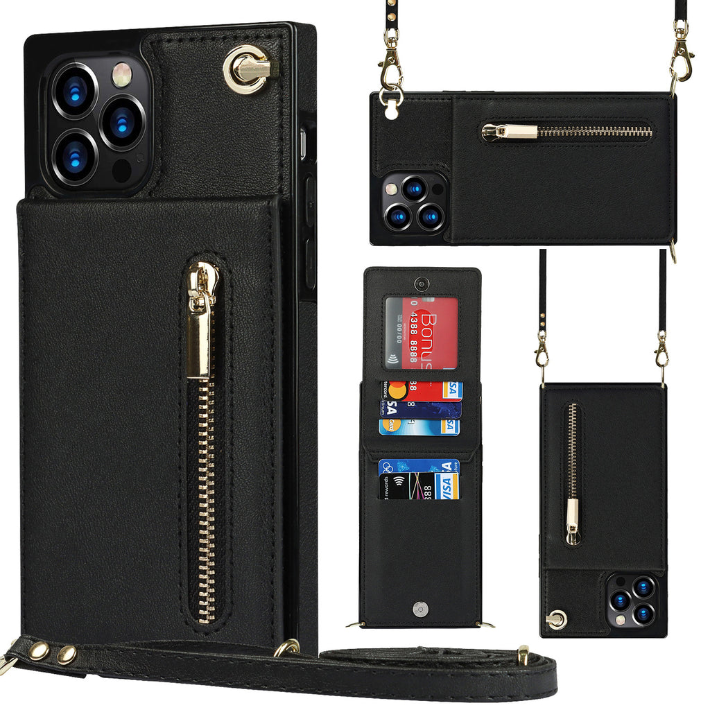 Zipper Phone Case Phone Case Crossbody by Ricaloux