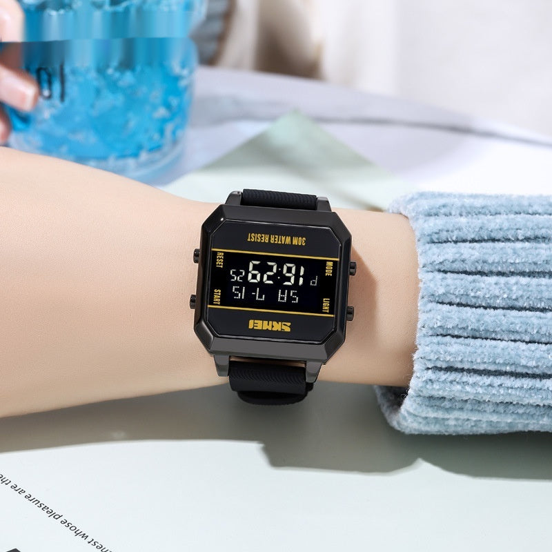 Multifunctional Student Sports Watch Waterproof Chronograph Stopwatch Men – Premium 0 | RICALOUX