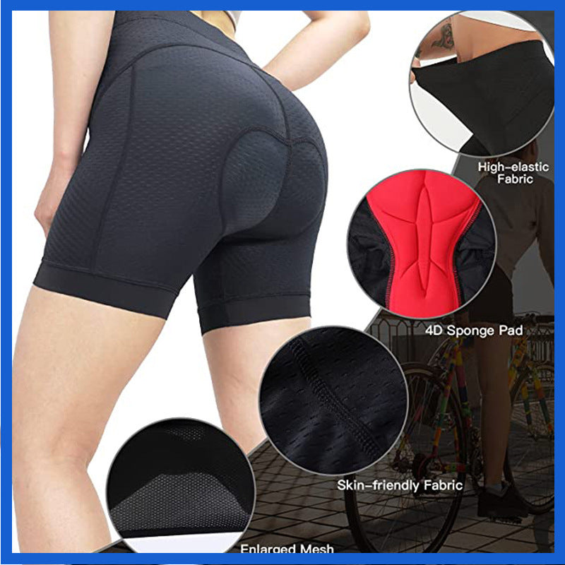 Womens Cycling Bib Shorts With A Built-in Comfortable Sweat-wicking Pad – Premium 0 | RICALOUX