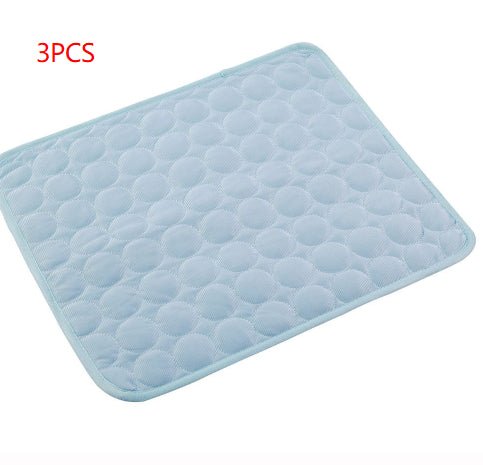 Pet Dog Cat Ice Silk Cold Nest Pad For Cooling In Summer - RICALOUX