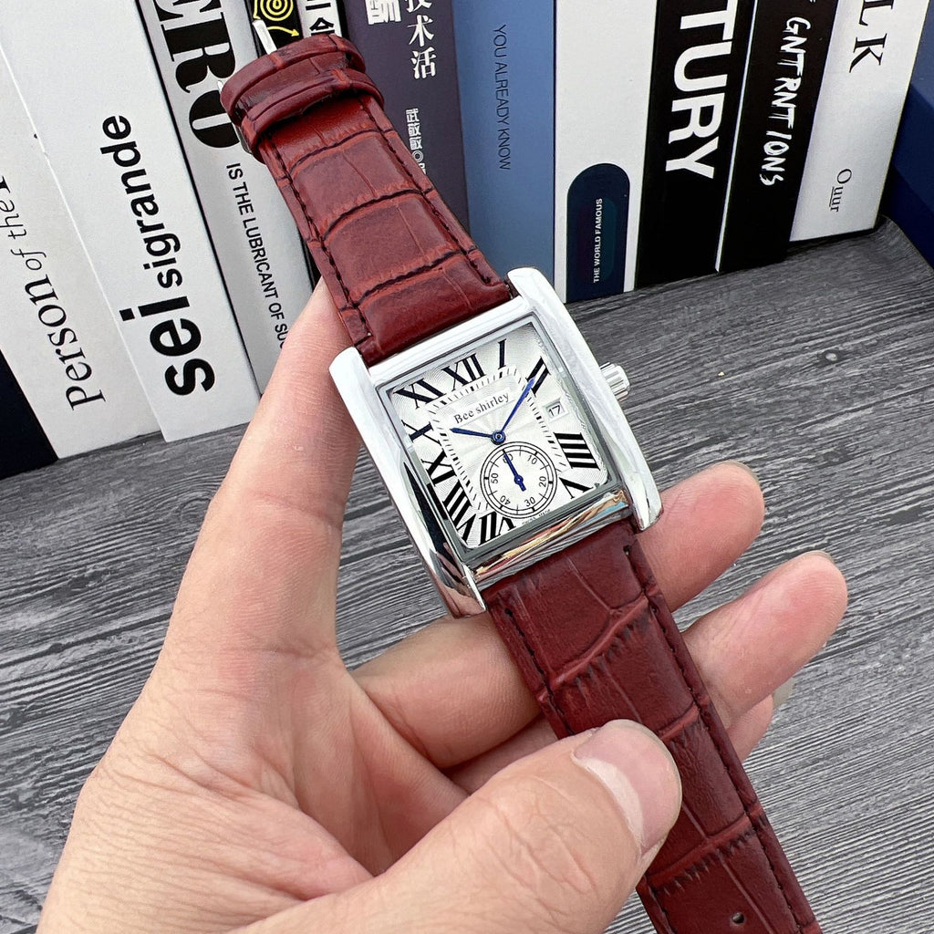 Square Quartz Watch Tank Men – Premium 0 | RICALOUX