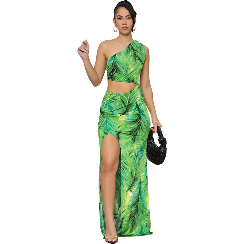 Womens Casual Resort Long Dress For Cross-Border Foreign Trade by Ricaloux
