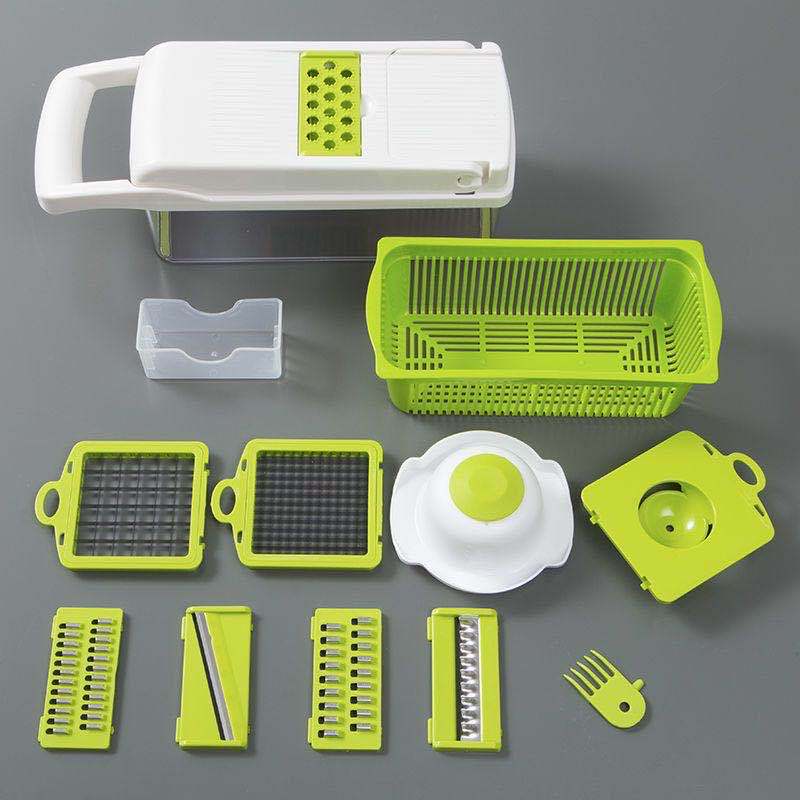 Multifunctional Vegetable Cutter Home Kitchen Slicing And Dicing Fruit Artifact - RICALOUX