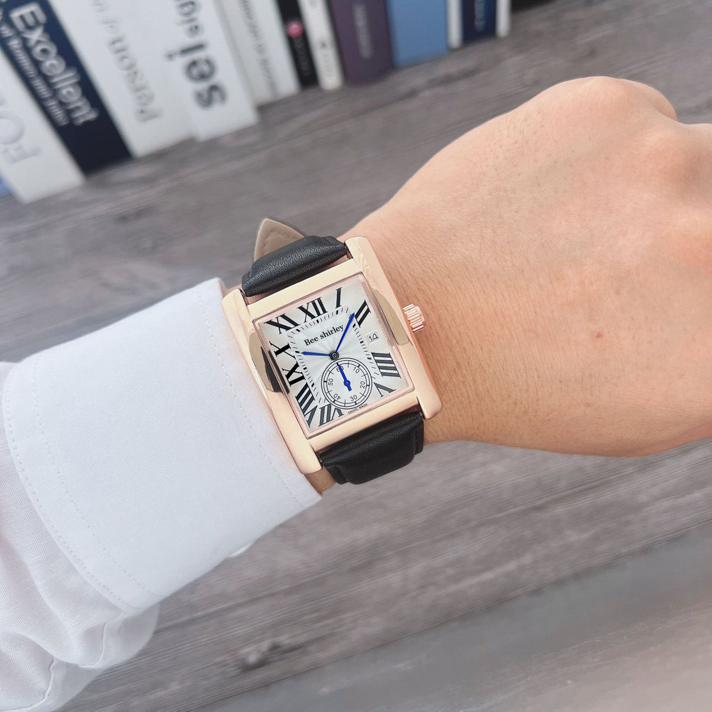 Square Quartz Watch Tank Men – Premium 0 | RICALOUX