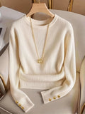 European And American Knitted Long-sleeved by Ricaloux