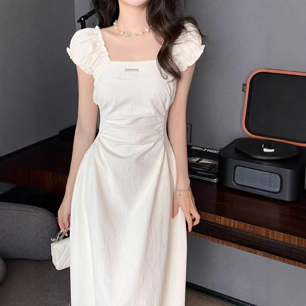 Square-neck New-style First-love Innocent Dress – Premium 0 | RICALOUX