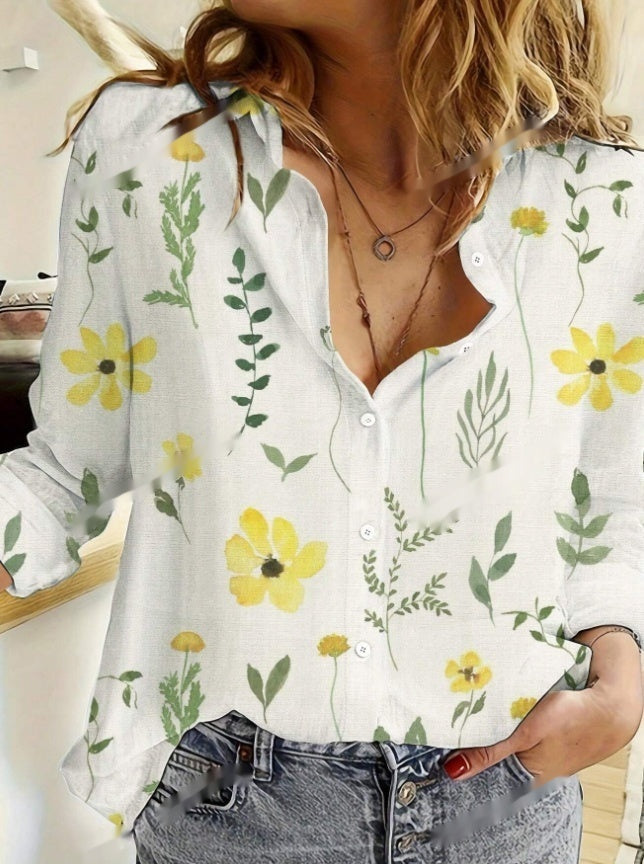 Womens Summer Loose-Fit Fashionable Casual Shirt – Premium 0 | RICALOUX