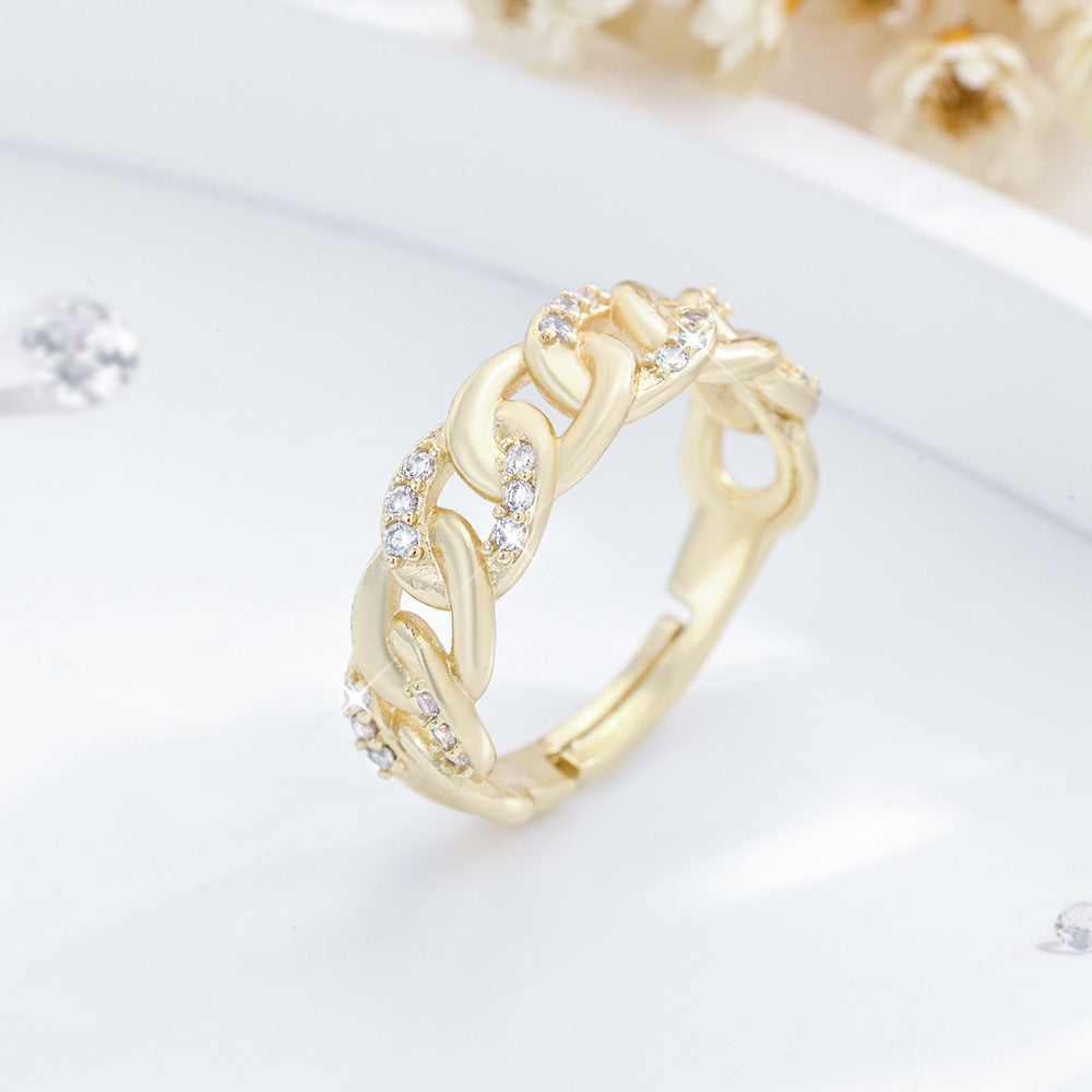 Ring Chain For Women Hand Jewelry by Ricaloux