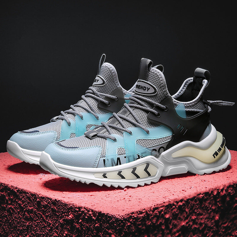 Fashion Sneakers High Top Sport Running Athletic Tennis Walking Shoes Men by Ricaloux