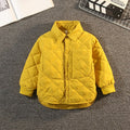 Boys Puffer Jacket Children Thin Cotton Clothing Fashionable Thickened - RICALOUX