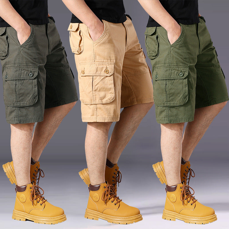 Mens Plus-size Casual Straight-leg Pants by Ricaloux