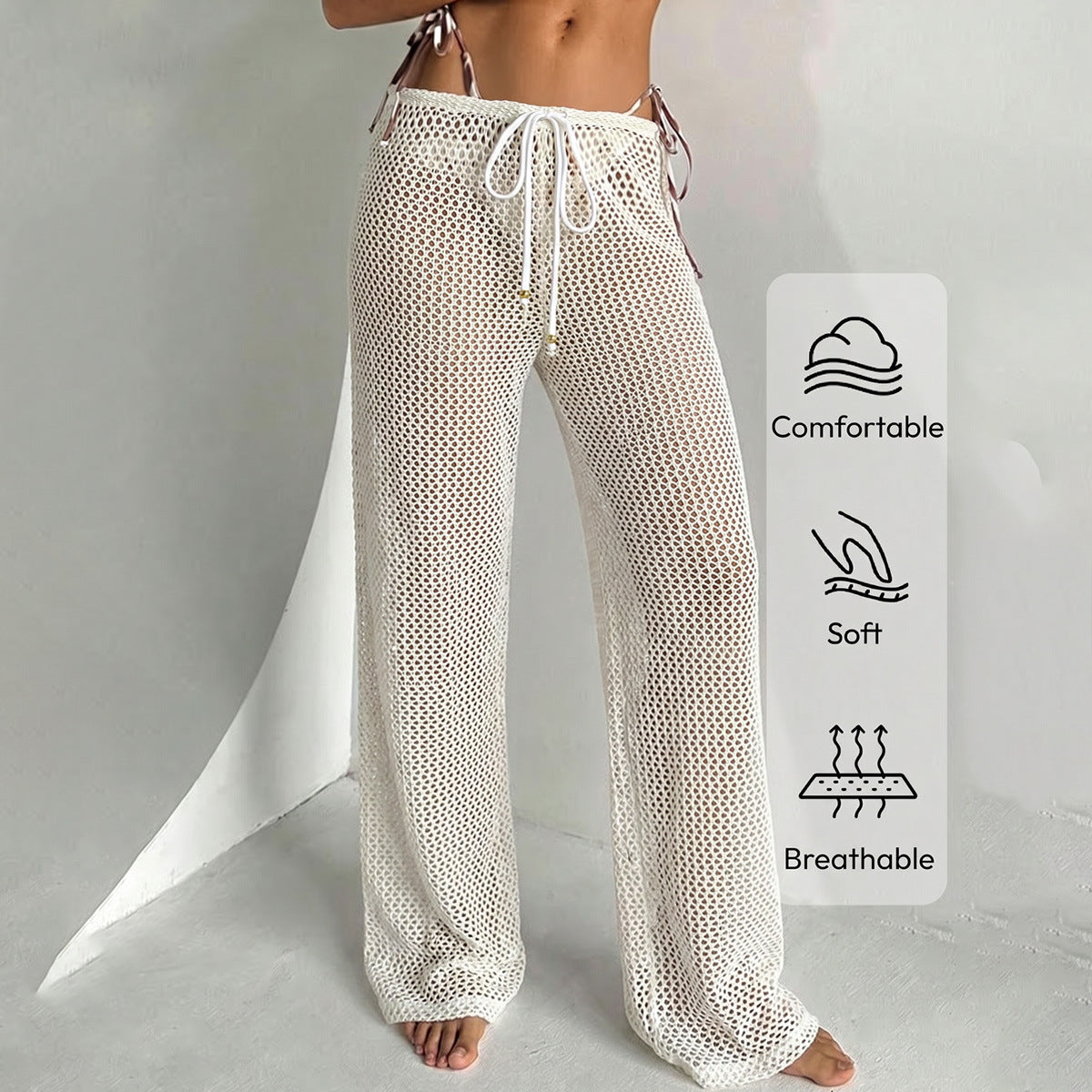 New Semi-transparent Floor-length Trousers – Premium 0 | RICALOUX