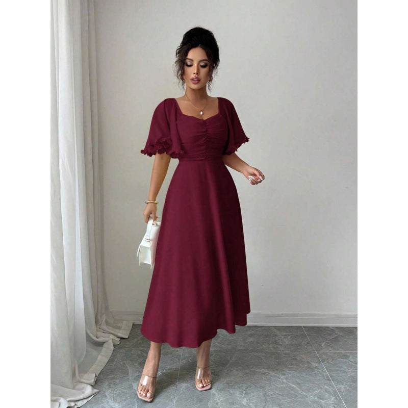 Womens Summer Slimming Figure-flattering Dress by Ricaloux