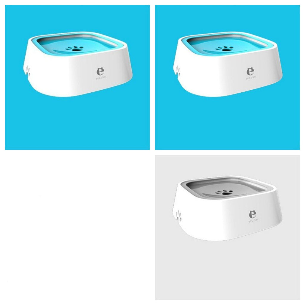 1.5L Cat Dog Water Bowl Carried Floating Bowl Anti-Overflow Slow Water Feeder Dispenser Pet Fountain ABS&PP Dog Supplies - RICALOUX