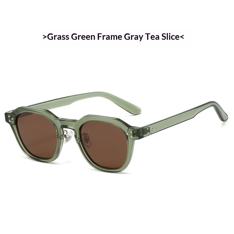 Niche Polygonal Sunglasses With A Premium Sun-blocking Design by Ricaloux