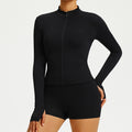 Womens Yoga Outerwear Sun-protection Jacket Slim-fit And Quick-drying – Premium 0 | RICALOUX