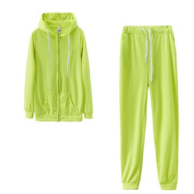 Women's Clothing Solid Color Hoodie Suit Sports - RICALOUX