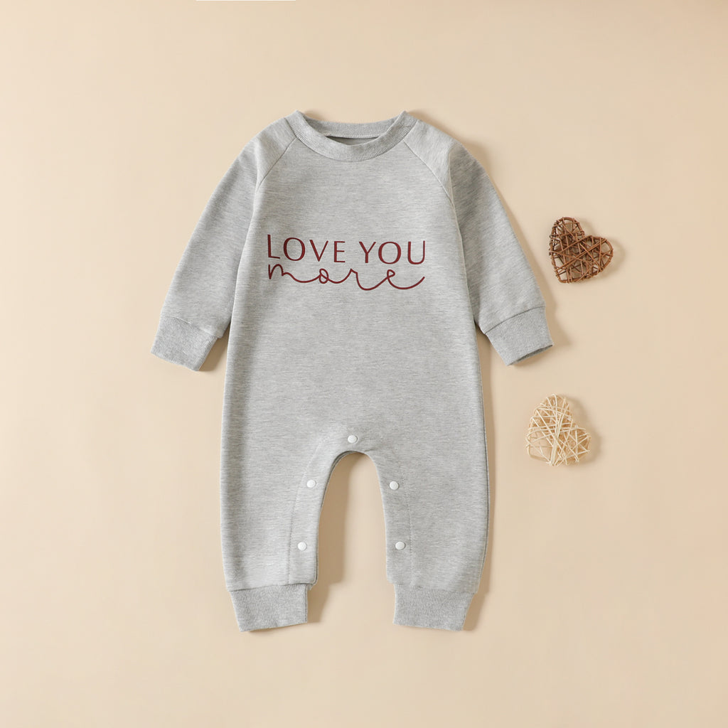 Children's Clothing Spring Boys' Top Letter Sweater Baby Romper - RICALOUX