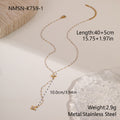 Stainless Steel Jewelry Tassel Necklace For Women by Ricaloux