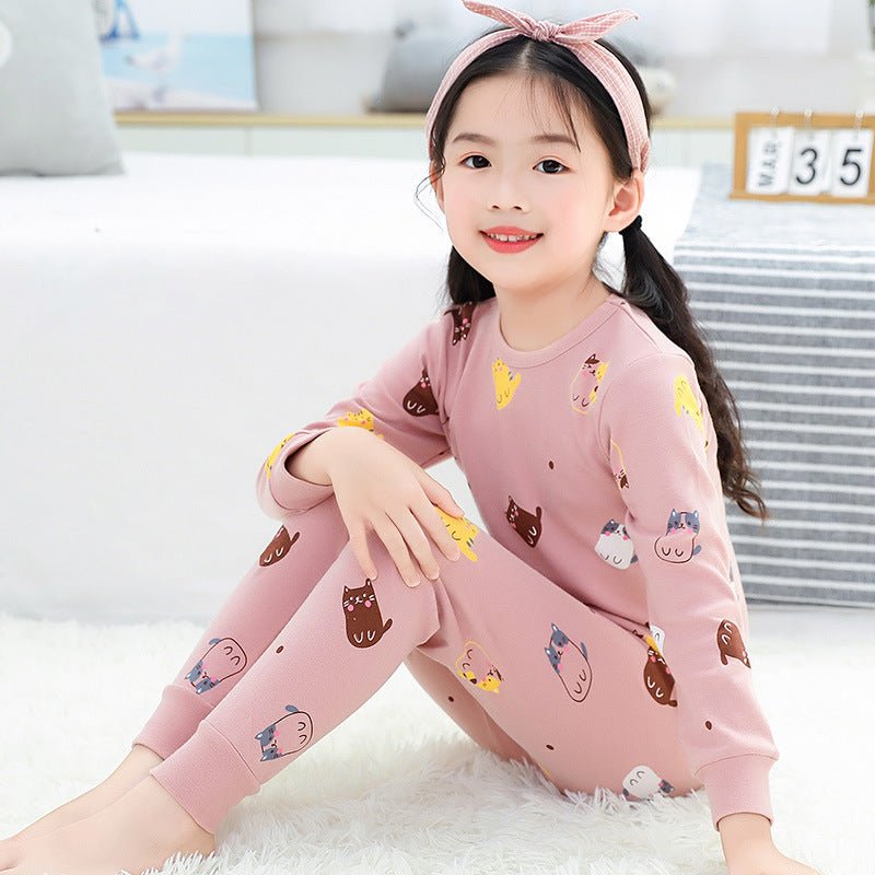 Cotton Autumn Clothing And Pants Set - RICALOUX