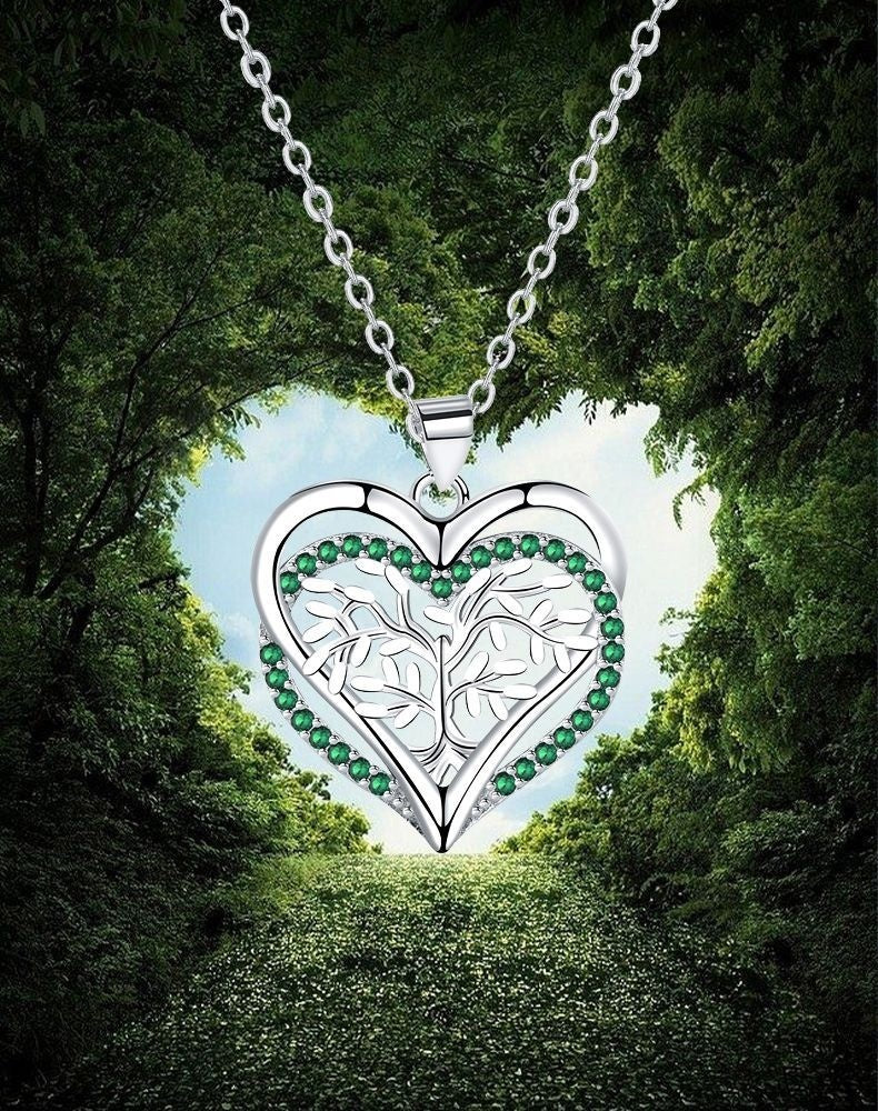 Pendant Jewelry Lucky Tree Heart Necklace For Women – Premium 0 | RICALOUX