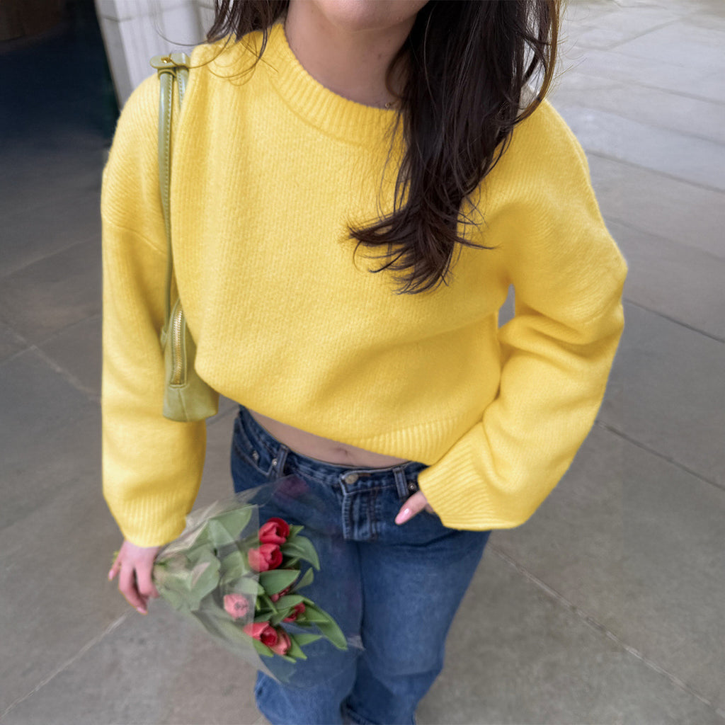 Casual Vacation Knitted Long-Sleeve T-Shirt Sweater by Ricaloux