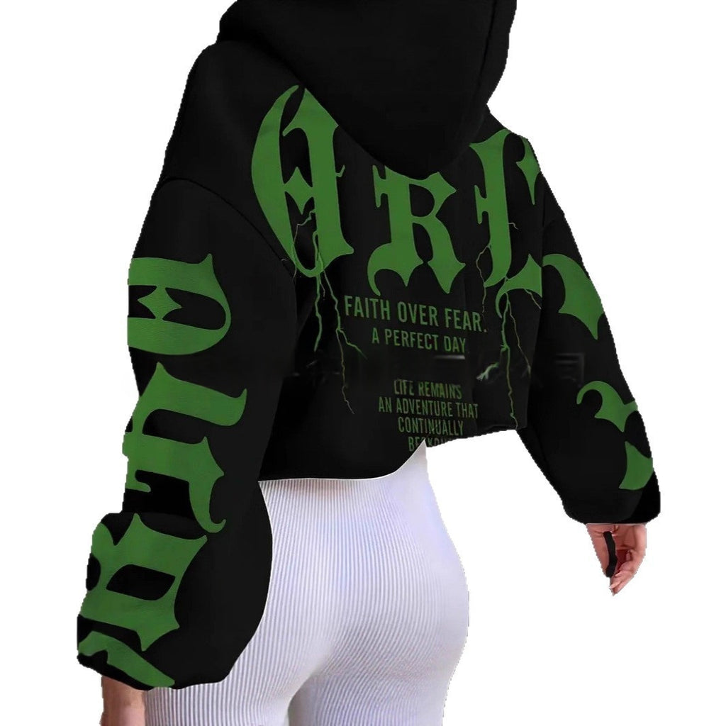 Womens Casual Sweatshirt With 3D Digital Print – Premium 0 | RICALOUX