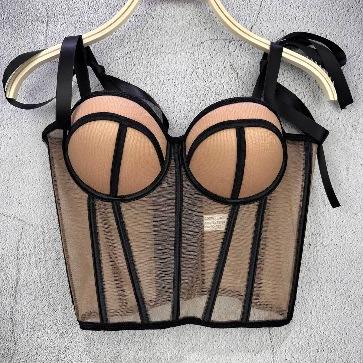 Womens Sexy Strapless Bandeau With Waist-cinching Straps – Premium 0 | RICALOUX