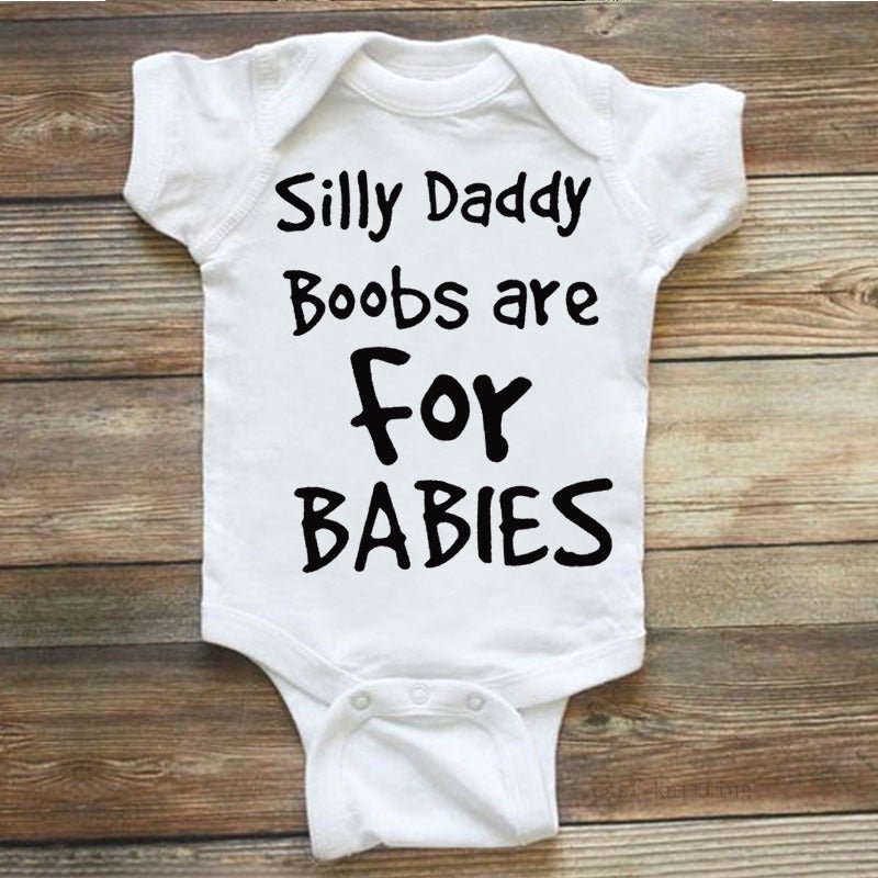 Silly Daddy Boobs Are For Babies - RICALOUX