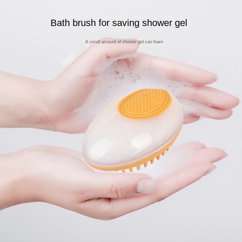 Dog Cat Bath Brush 2-in-1 Pet SPA Massage Comb Soft Silicone Pets Shower Hair Grooming Cmob Dog Cleaning Tool Pet Products - RICALOUX
