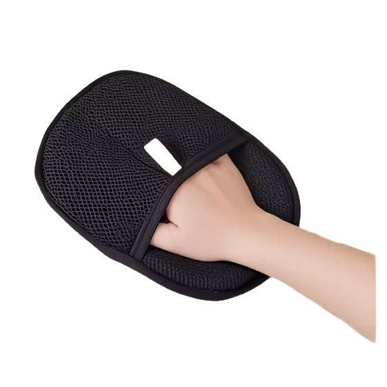 Pet Hair Remover Mitt Pet Hair Remover Gloves Deshedding Brush Glove For Dog Cat Rabbit With Long Short Curly Hair by Ricaloux