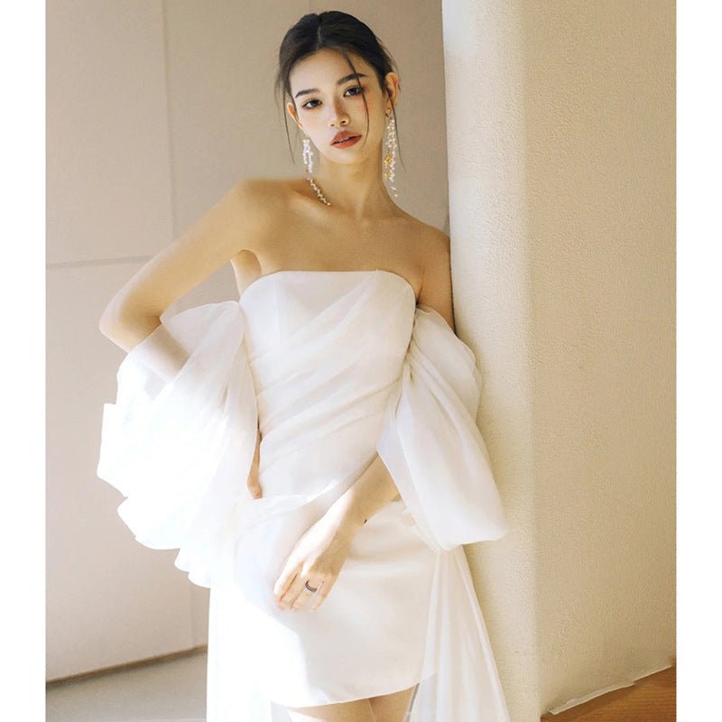 Small Light Wedding Dress Short Super Fairy - RICALOUX